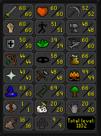 Regular Ironman - 99 Firemaking w/ RFD (Barrows Gloves) & Desert Treasure + Pyromancer Outfit (176 QP) ez3317 [JAGEX LAUNCHER]
