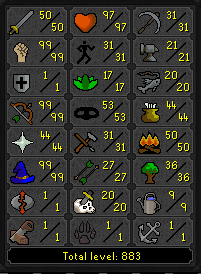 Amazing OSRS Maxed Gmaul Pure w/ Desert Treasure, mith gloves & avas + Infernal Cape & Dizana's quiver (50QP) ez3454 [JAGEX LAUNCHER]