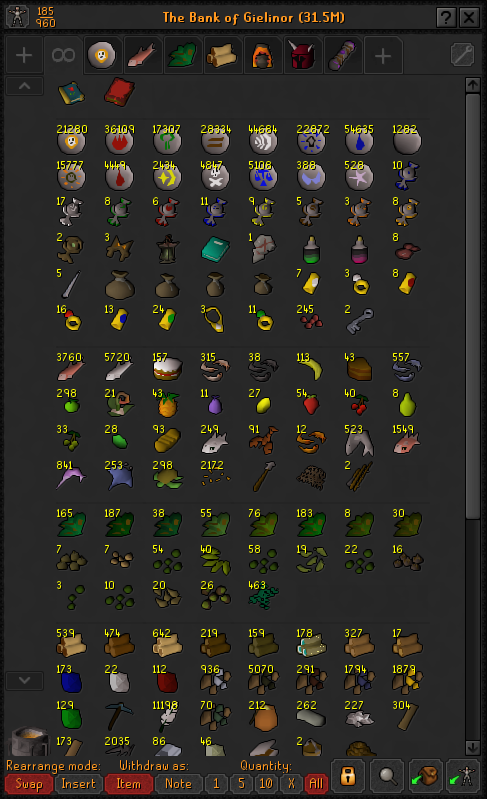 Hardcore Ironman Skiller - 99 Firemaking w/ 72 Mining|73 Agility|84 Thieving|80 Runecrafting|82 Fishing ez3384 [JAGEX LAUNCHER]