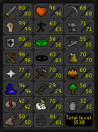 MM2, DS2, RFD (Barrows gloves) + Full void & 3 helmets + 77 Prayer & Piety 99 Strength Main / 80 Attack & Defence w/ 96 Range & 94 Magic + Firecape (207 QP) ez3266 [JAGEX LAUNCHER]