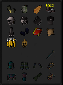 MM2, DS2, RFD + Full void & 3 helmets (Barrows gloves) Zerker - Void/Rune Pure w/ 94 Range & Magic + Firecape & Golem Pet (207 QP) ez3170 [JAGEX LAUNCHER]