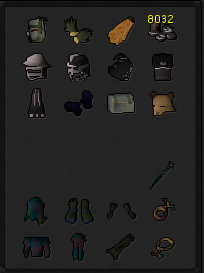 RFD (Barrows gloves) + Full void & 3 helmets + 70 Prayer & Piety 99 Strength Main / 80 Attack & Defence + Firecape (176 QP) ez3221