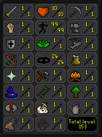 Hardcore Ironman w/ 99 Agility + Full Graceful ez3268 [JAGEX LAUNCHER]