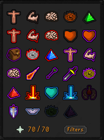 RFD (Barrows gloves) 70 Prayer + Piety 75 Attack/Defence w/ 99 Strength/Range/Magic + Firecape (181 QP) ez3243