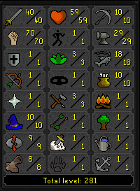 OSRS 40 ATT 70 STR PURE [JAGEX LAUNCHER]