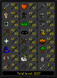 RFD (Barrows gloves) + Full Void 3 helm 99 Strength OSRS Strong Main w/ 90 Attack/Defence & 90 Range & 94 Magic + Firecape (176 QP) ez3047 [JAGEX LAUNCHER]