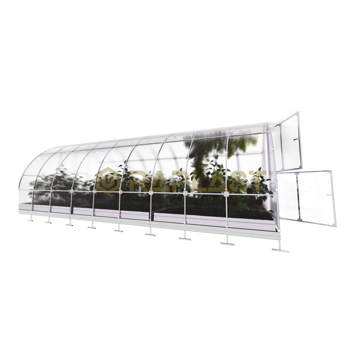 Теплиця KLASIKA tube 3x6м Полікарбонат 4мм