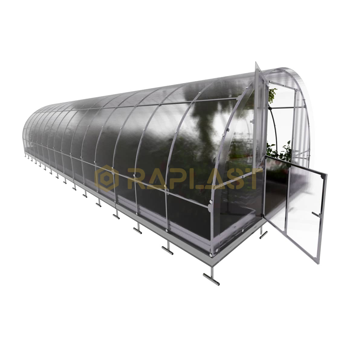 Теплиця KLASIKA tube 3x6м Полікарбонат 6мм