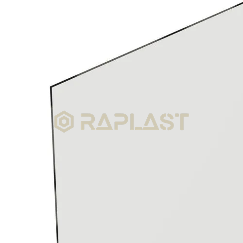 Монолітний полікарбонат RAPLAST 10мм прозорий 