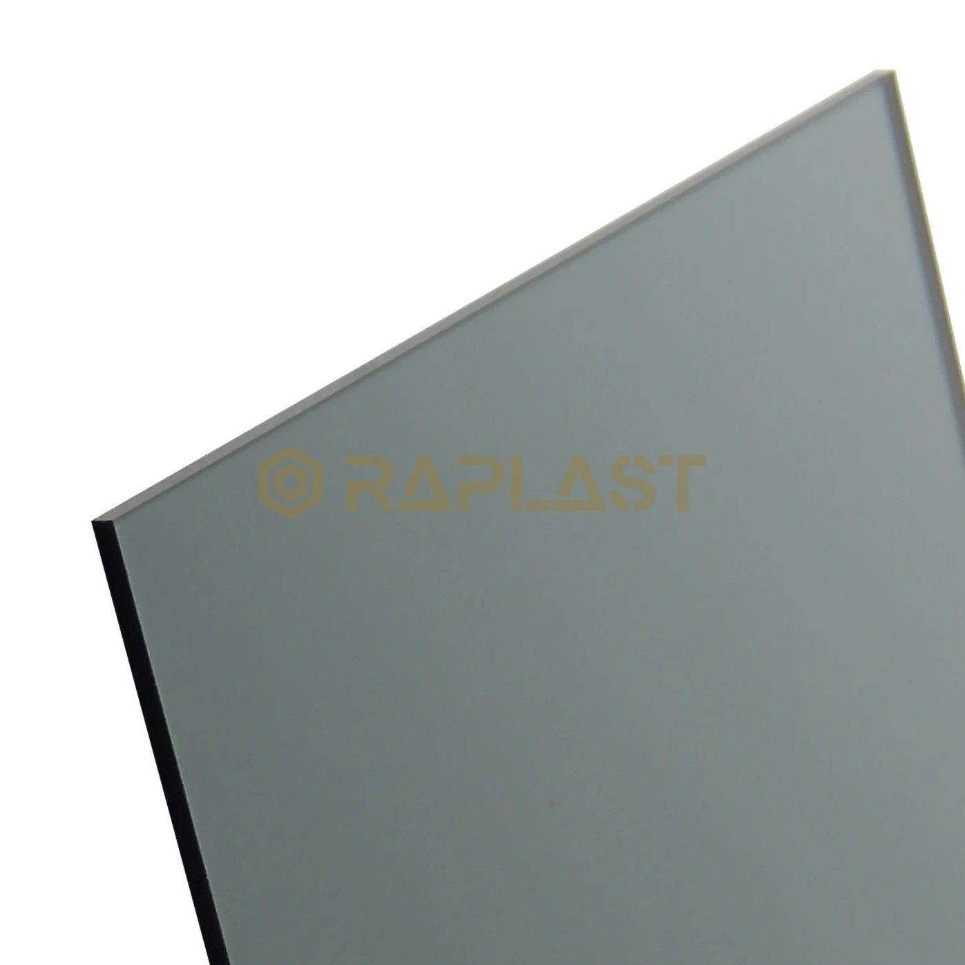 Монолітний полікарбонат RAPLAST 4мм графіт