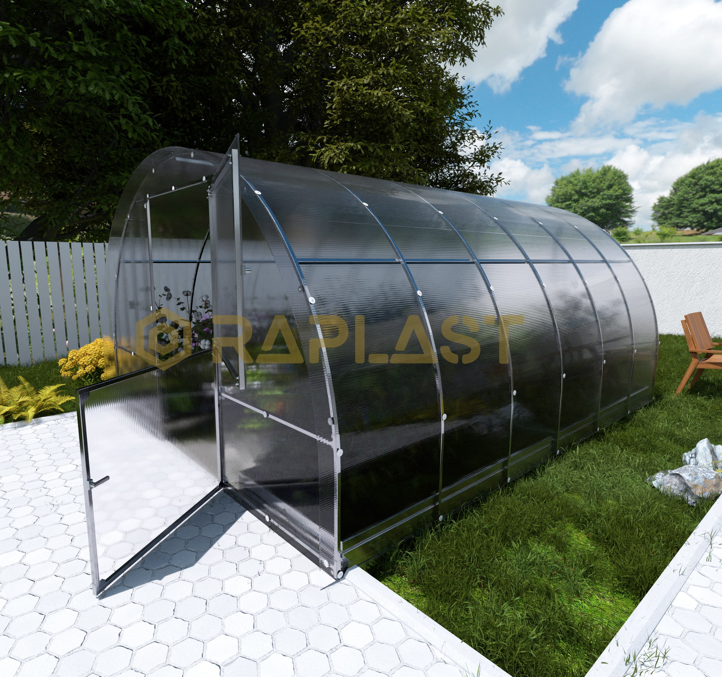 Теплиця KLASIKA easy 3x6м Полікарбонат 4мм