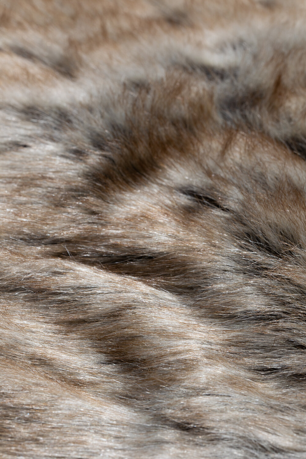 Dirbtinio kailio pledas FEEL Brown 140x200 cm