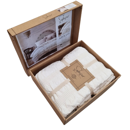 Bedspread APOLLO Cream  220x240 cm