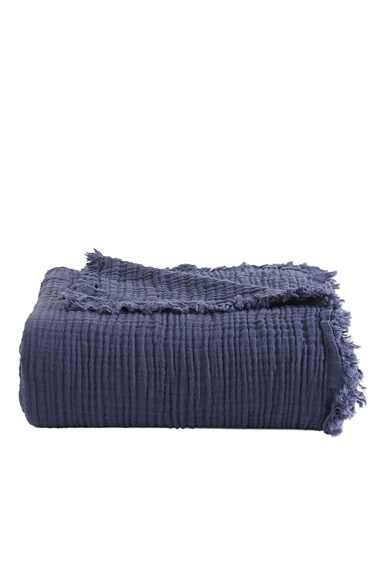 Lovatiesė-pledas MUSLIN Blue 220x240