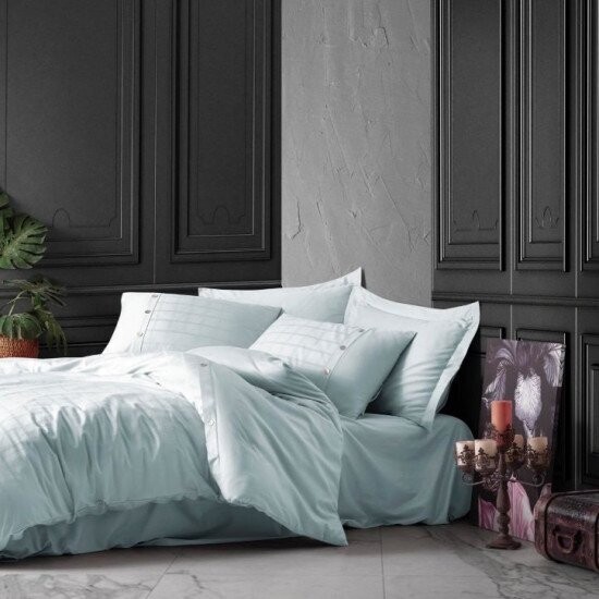 Bedding set PERLA Mint 220x200 cm