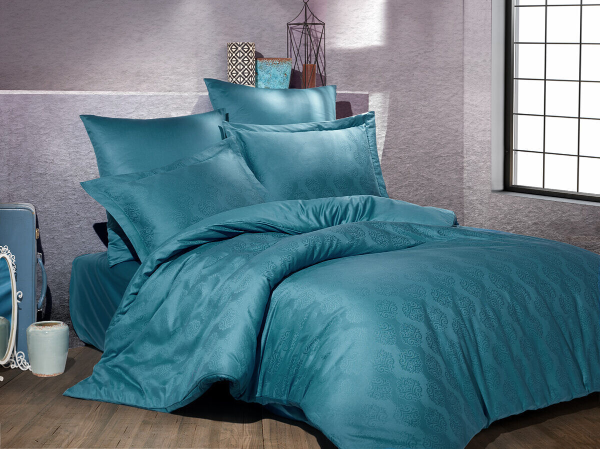Bedding set SAMARA Petrol 200x220 cm