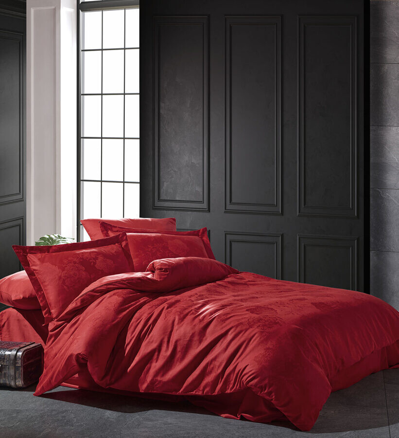 Bedding set TALIA Red 200x220 cm