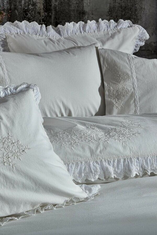 Bedding set ELSA Krem 200x220 cm