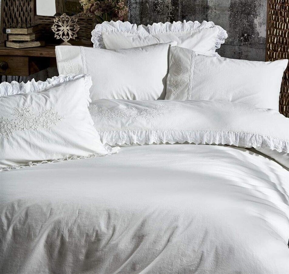Bedding set ELSA Krem 200x220 cm