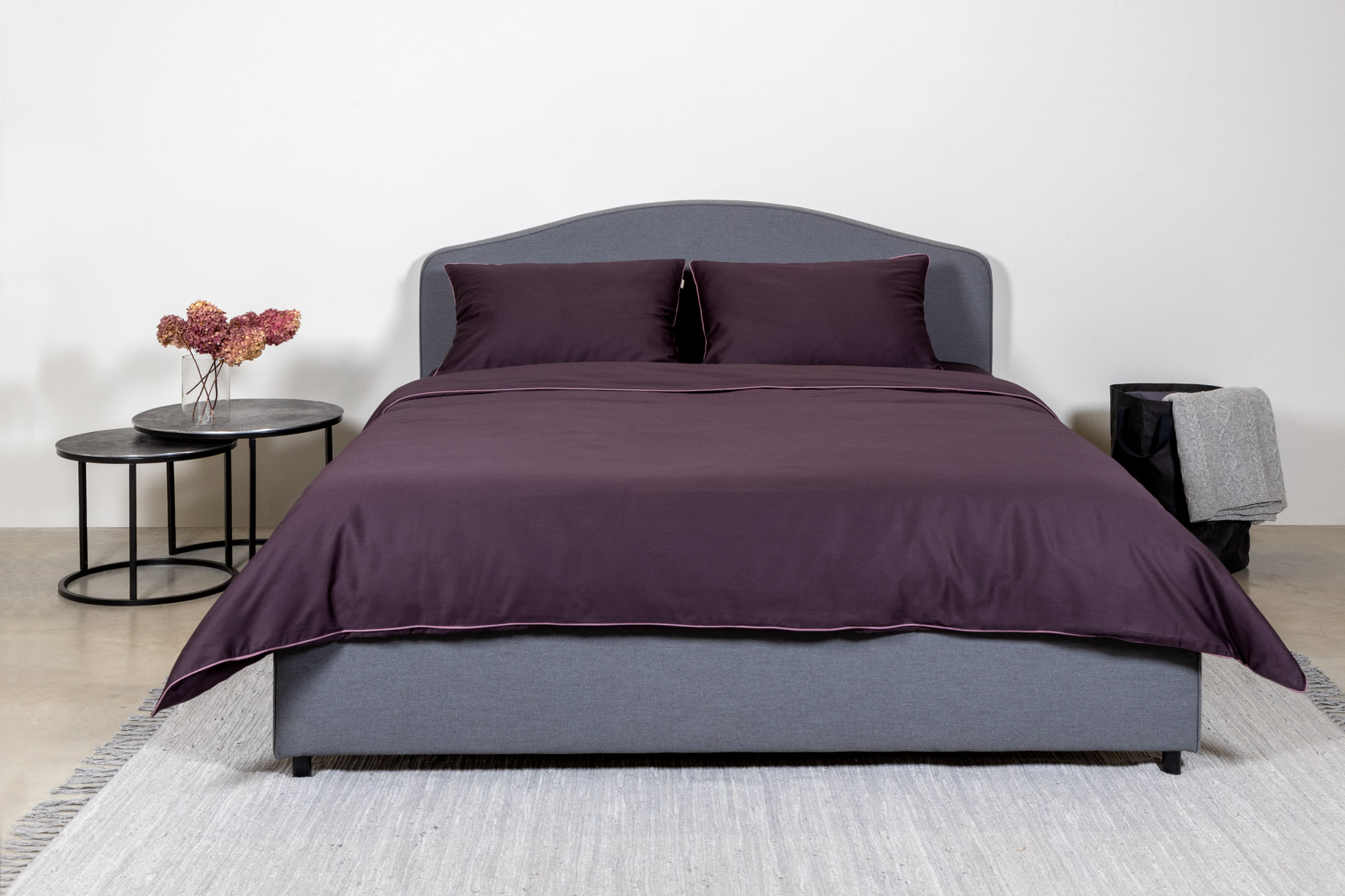 Patalynės komplektas LINEA Eggplant