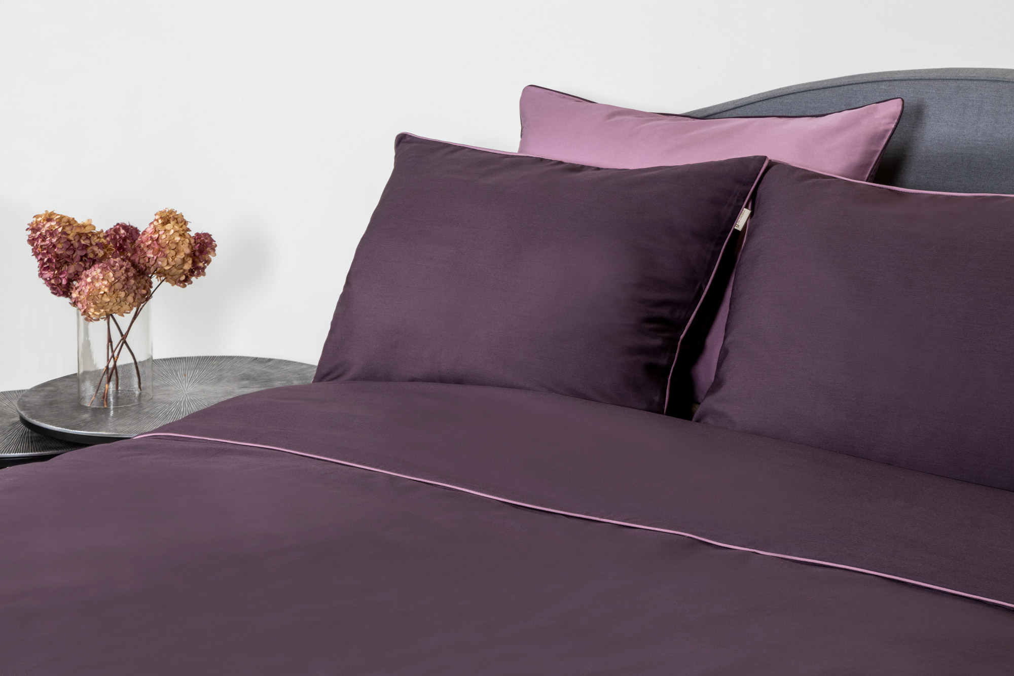 Patalynės komplektas LINEA Eggplant
