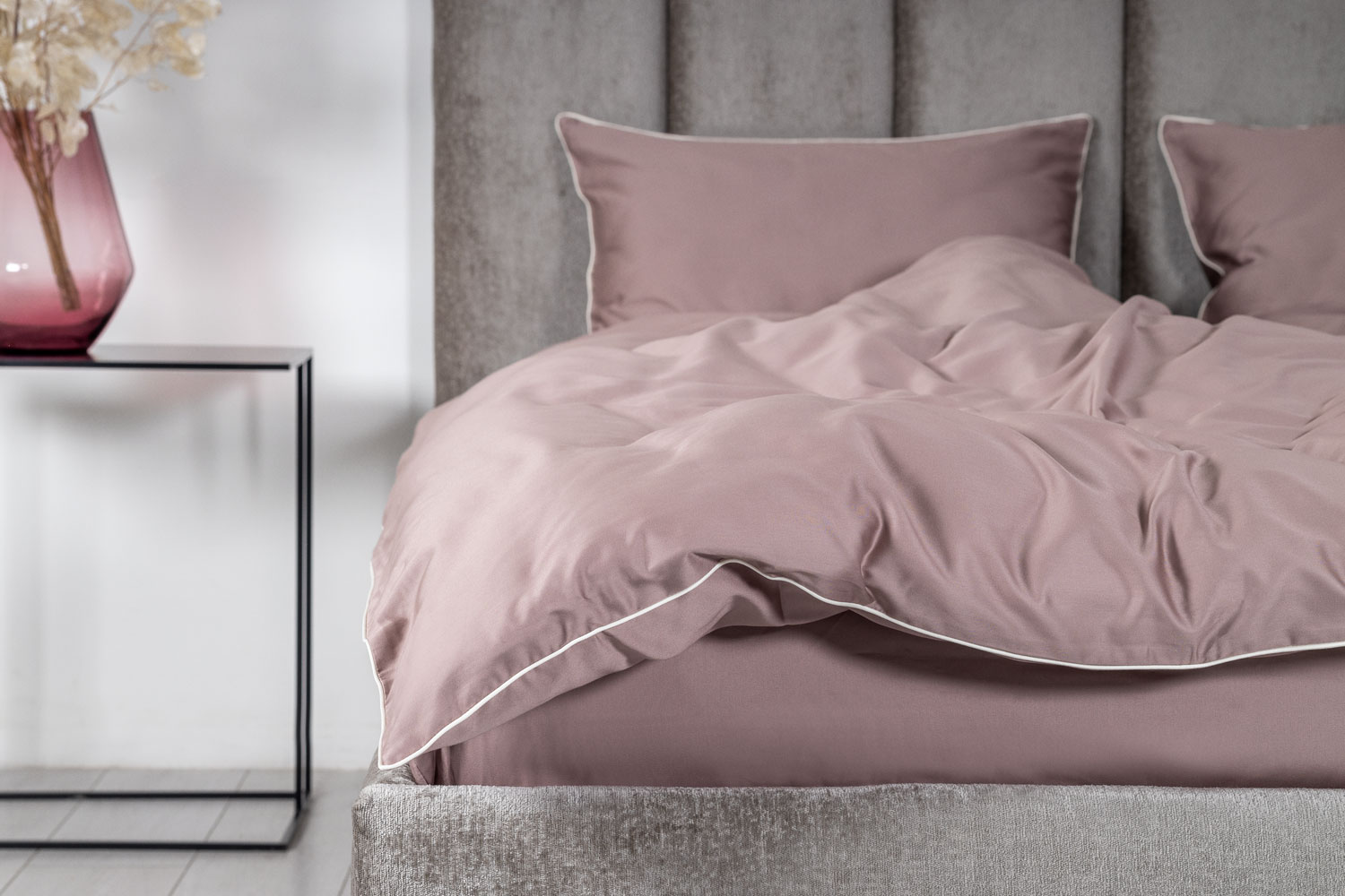 Paklodė su guma PLANIA Ash Rose