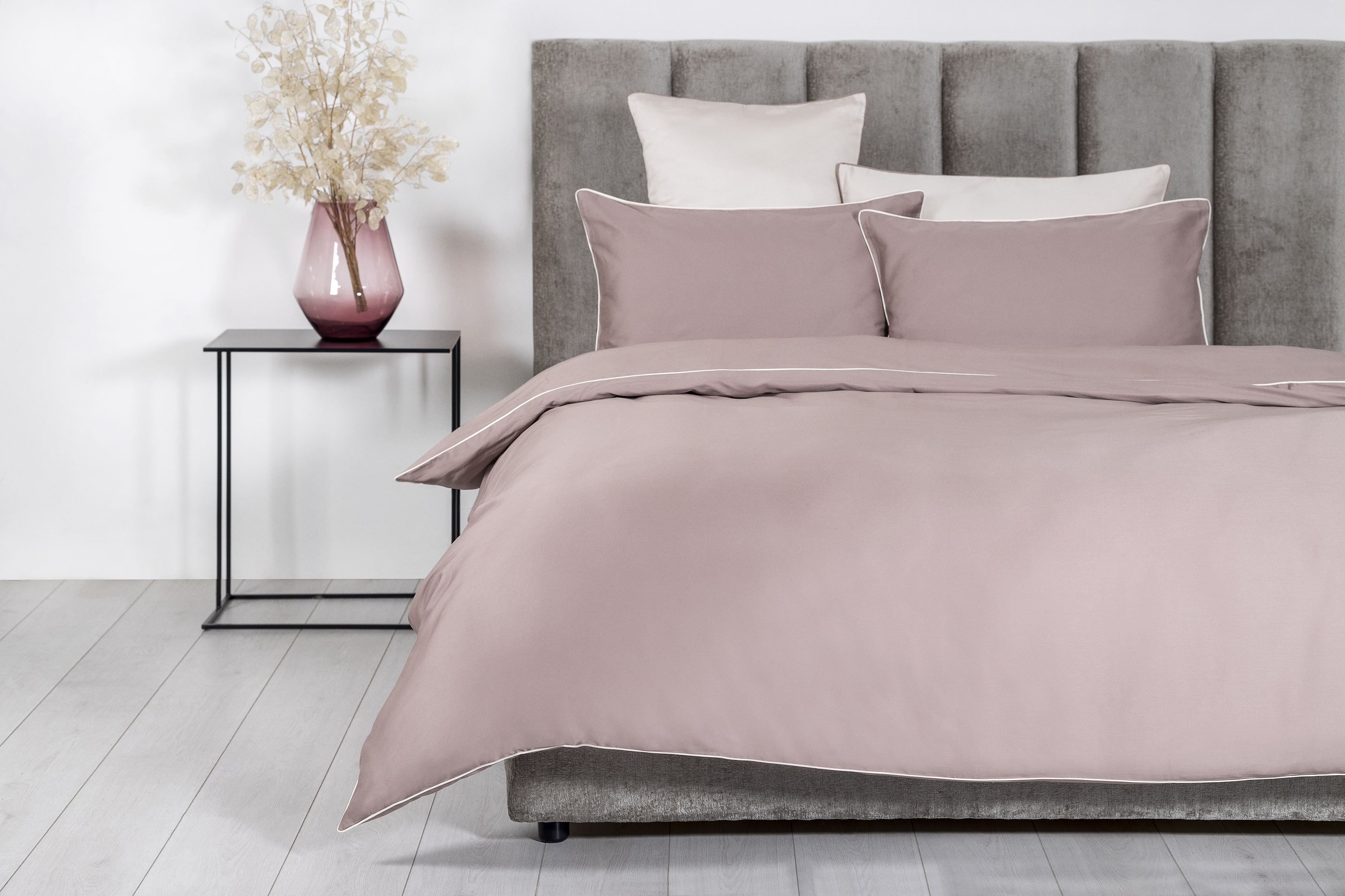 Pagalvės užvalkalas LINEA Ash Rose