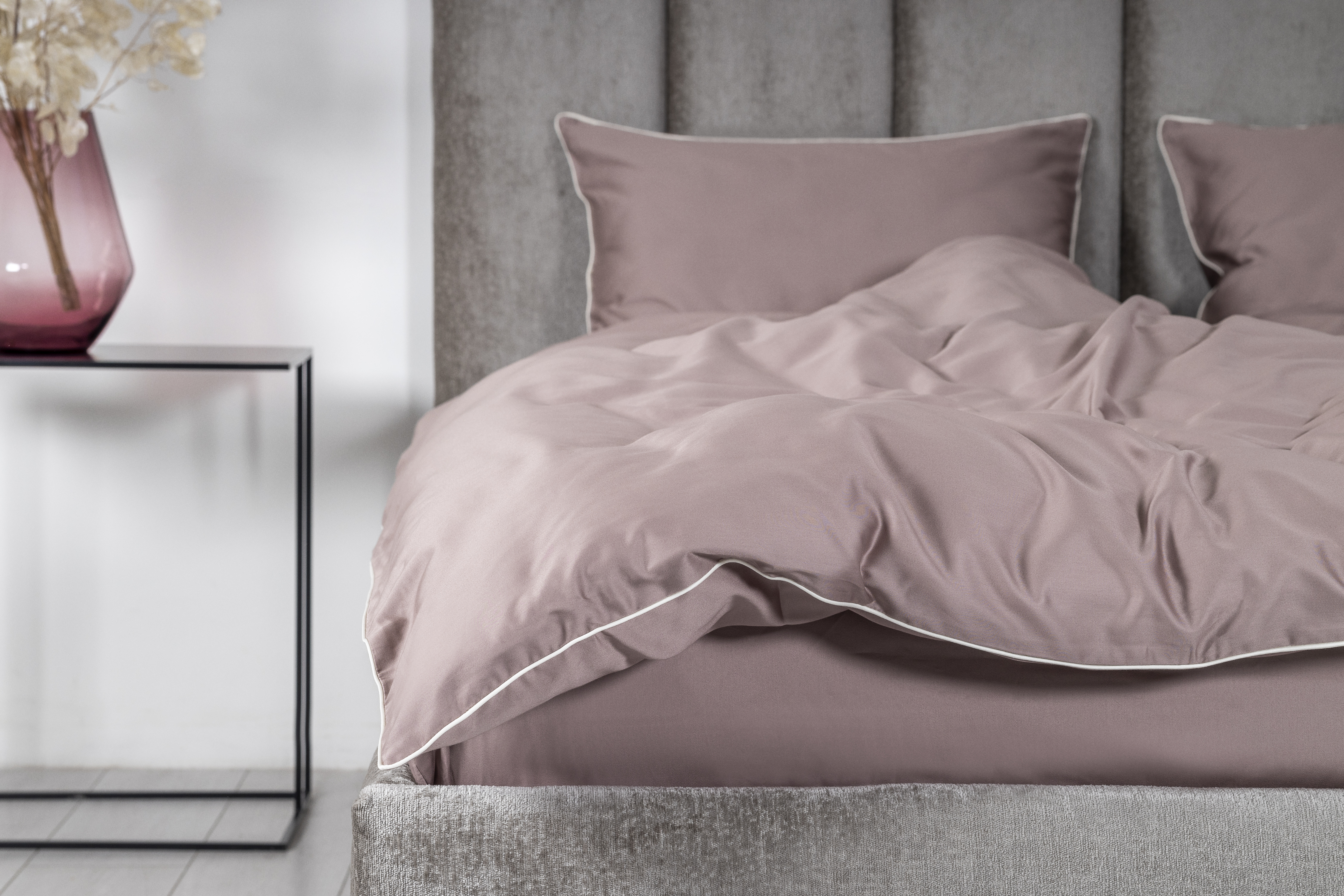 Pagalvės užvalkalas LINEA Ash Rose