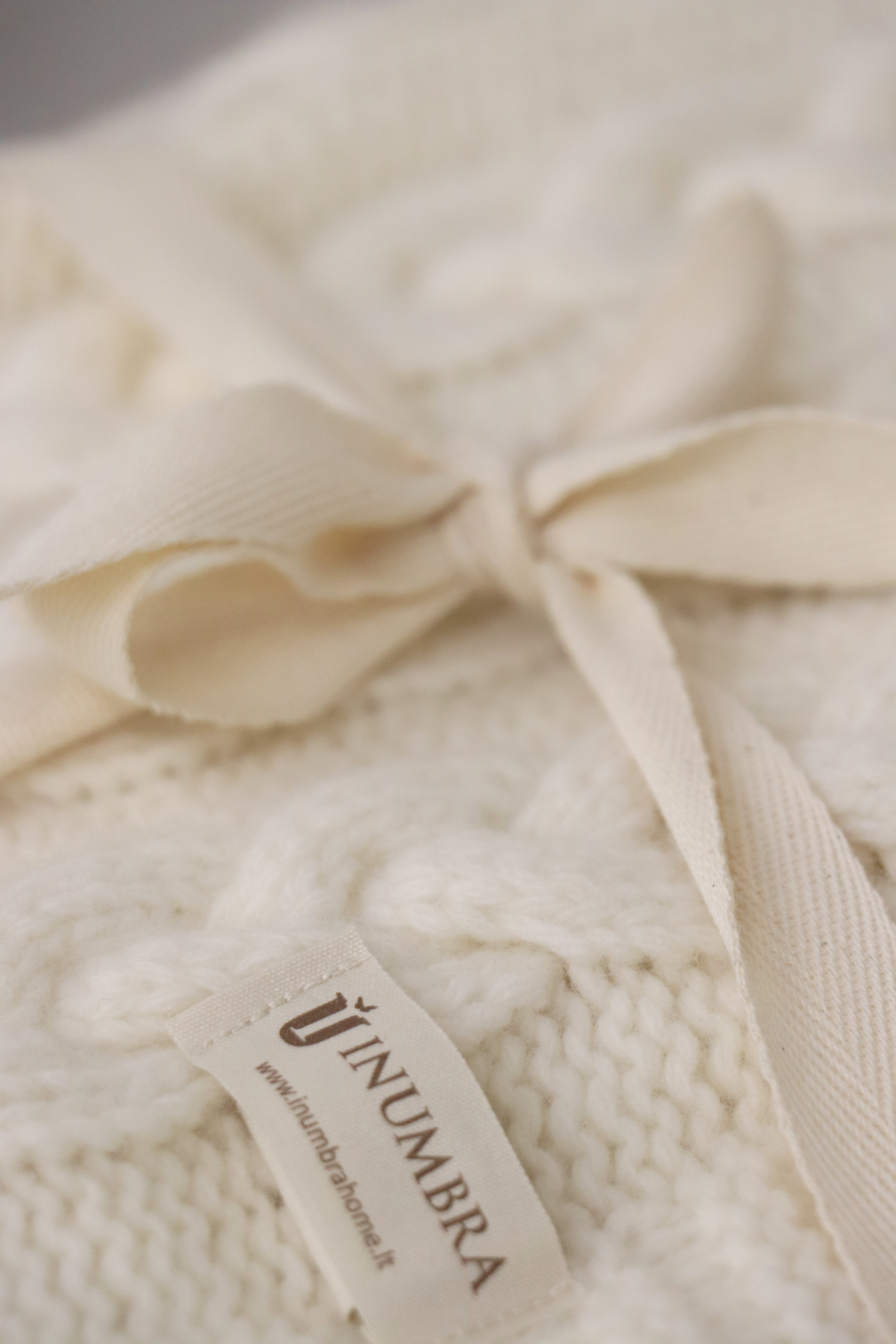 Merino vilnos pledas BRAID Grey 130x180 cm