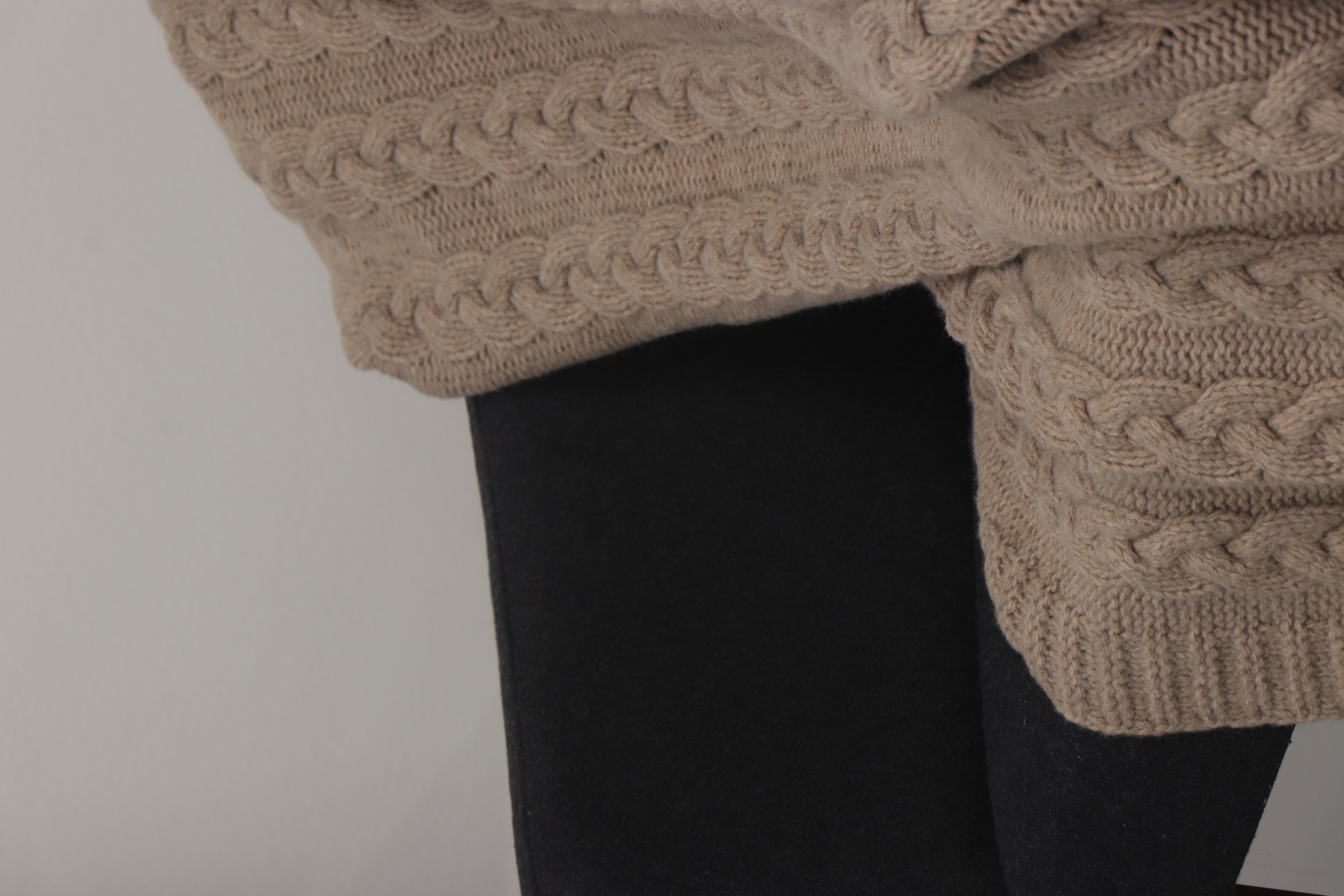 Merino vilnos pledas BRAID Moca 130x180 cm