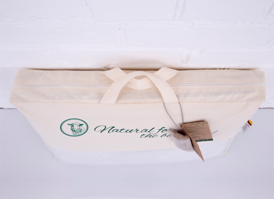 Antklodė avių vilnos SUPERWASH 140x200 cm