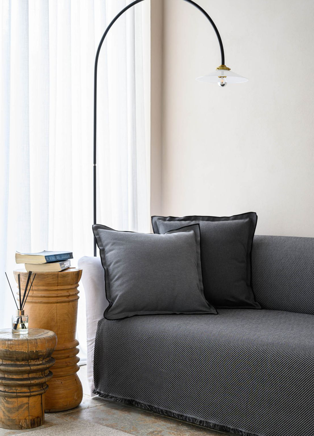 Pledas SIDEWAY Grey 180x240 cm