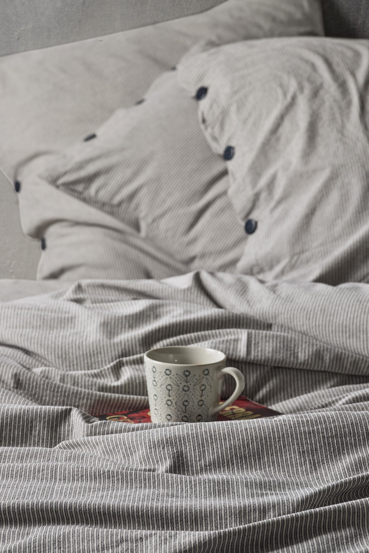 Patalynės komplektas CHAMBRAY Shirt Antracit 