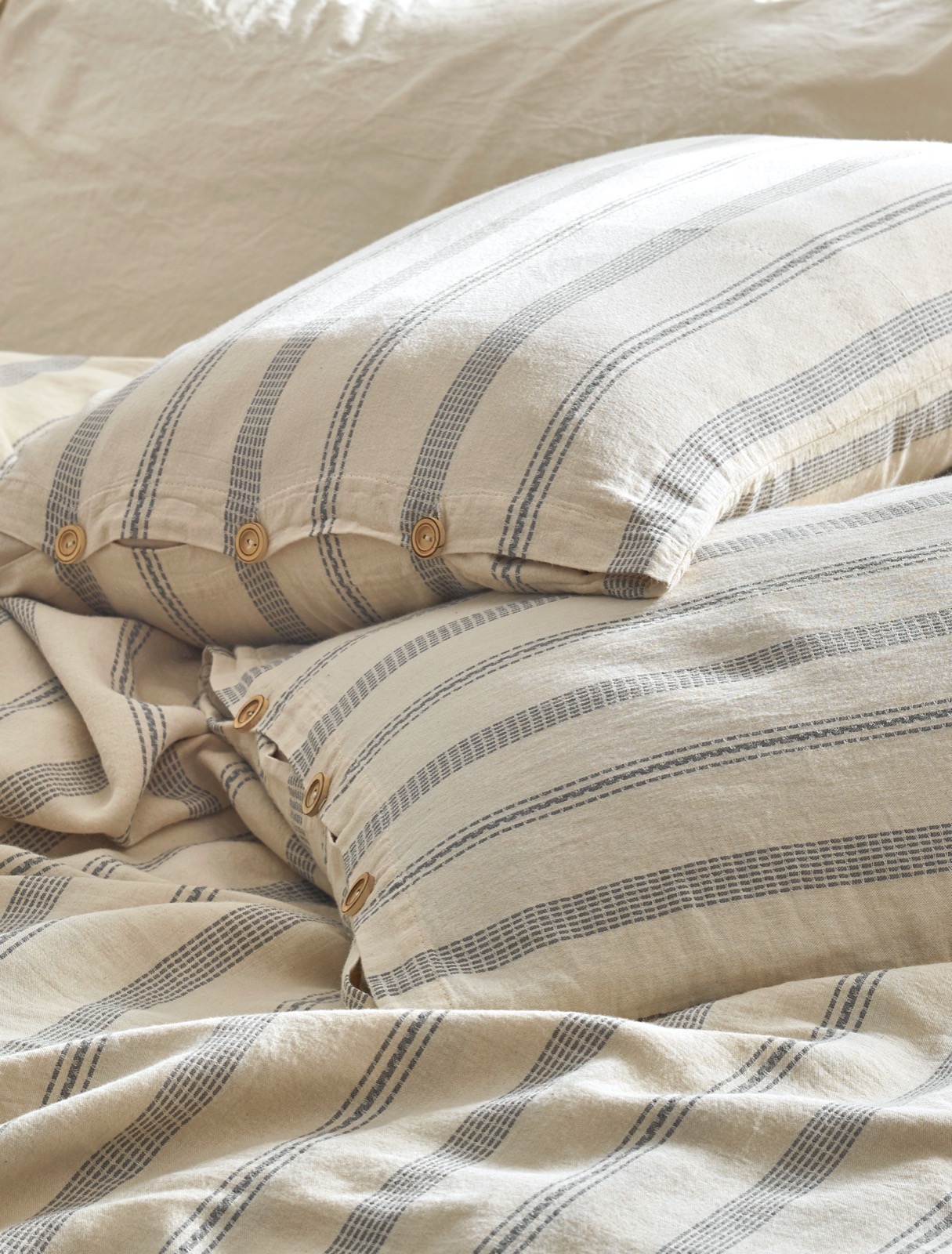 Patalynės komplektas SOLARIS Grey 200x220 cm, 6 dalių