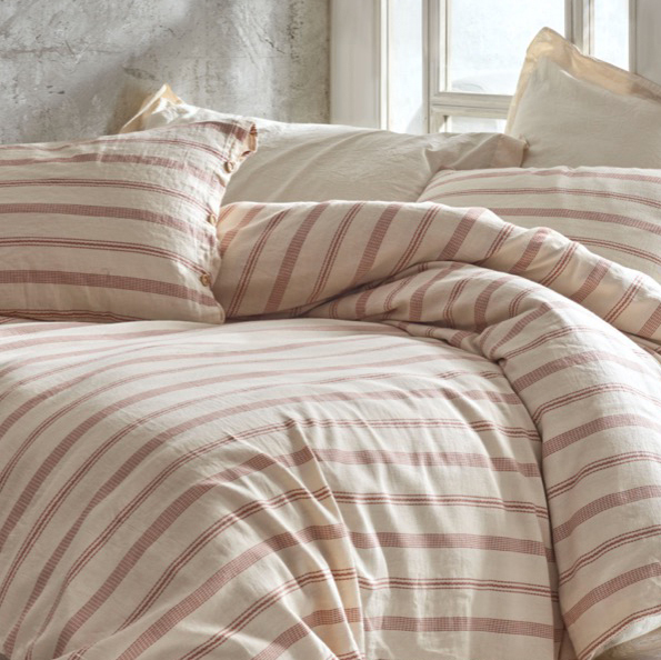 Patalynės komplektas SOLARIS Red 200x220 cm, 6 dalių