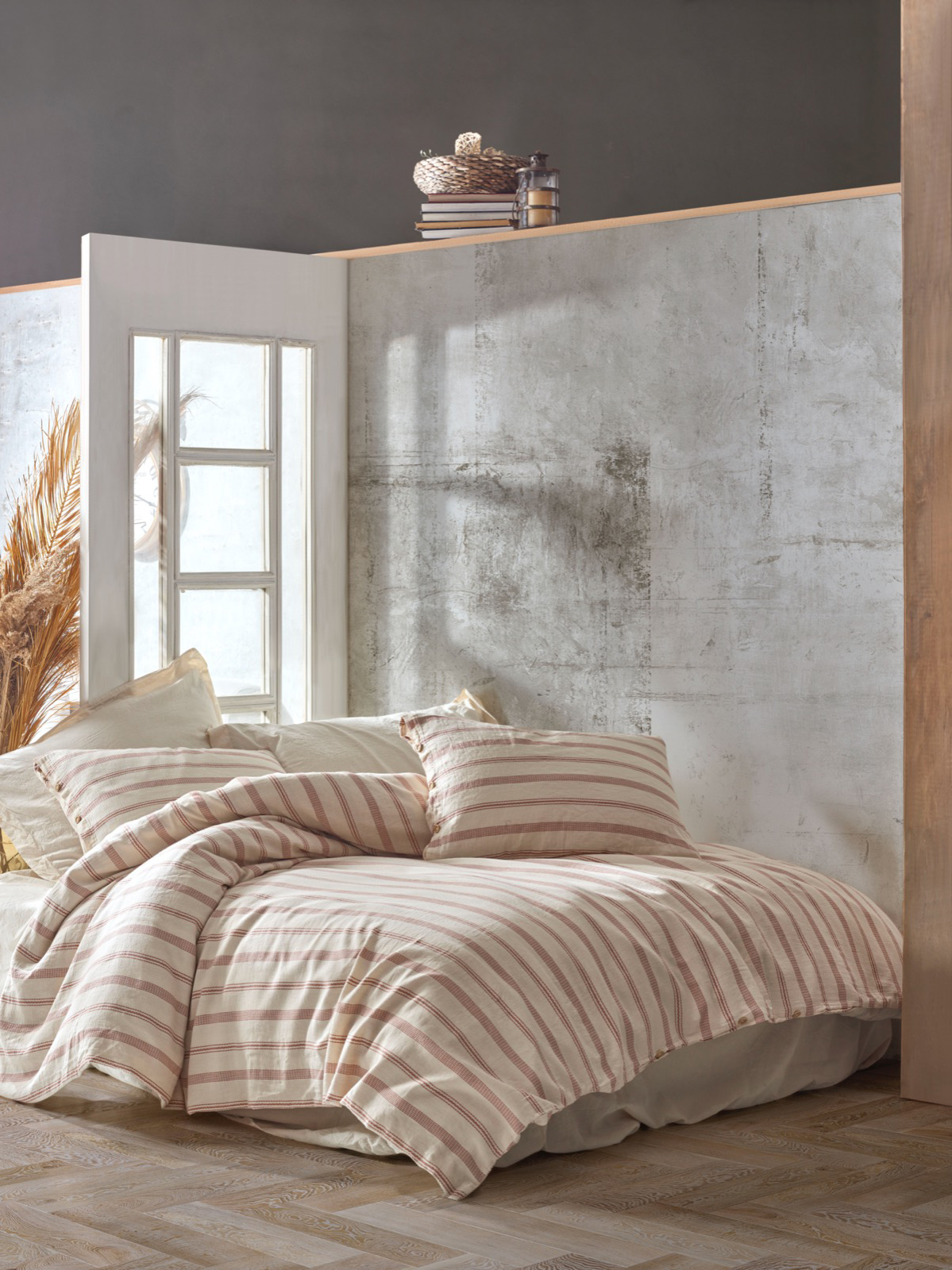 Patalynės komplektas SOLARIS Red 200x220 cm, 6 dalių