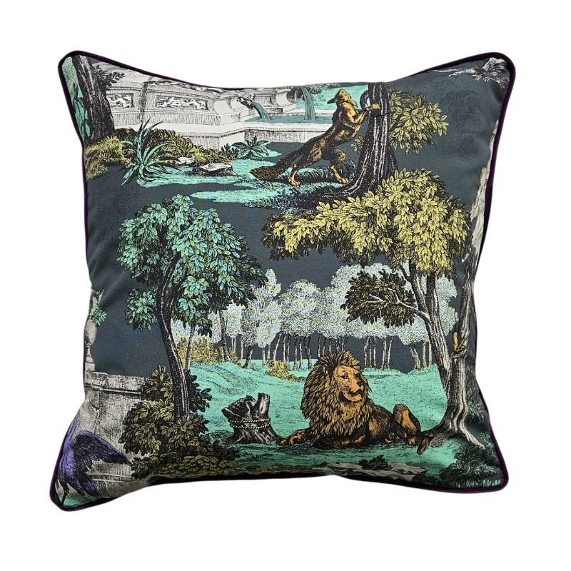 Dekoratyvinė pagalvė Grand Versailles Green, 46x46 cm