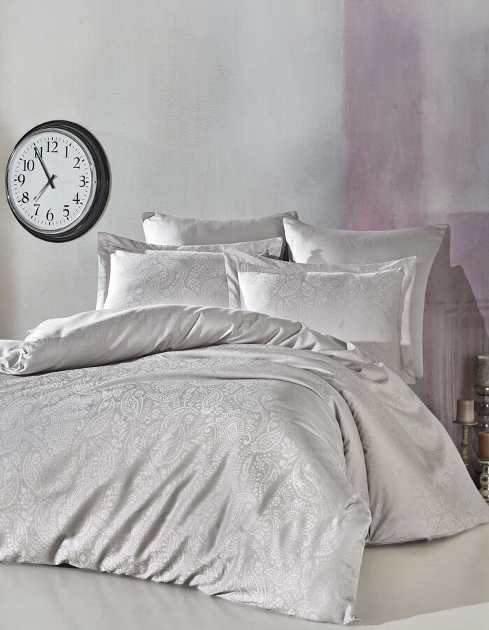 Bedding set LUCIO Grey 200x220 cm