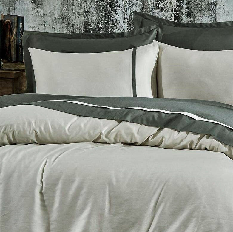 Patalynės komplektas NEW BASIC Yesil 160x220 cm, 4 dalių