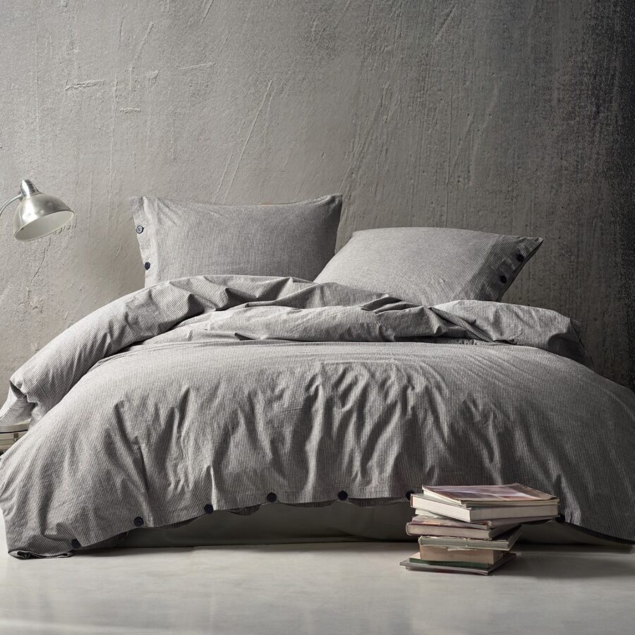Patalynės komplektas CHAMBRAY Pinstripe