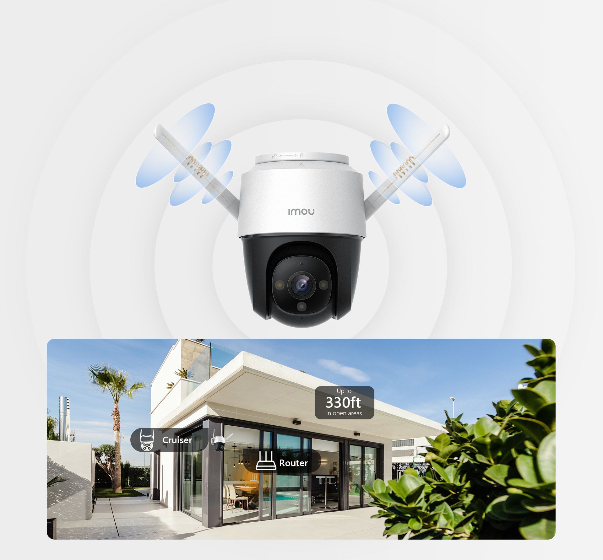 DOMO IMOU MODELO IPC-S42FP-D Cruiser 4MP - PROFESIONAL