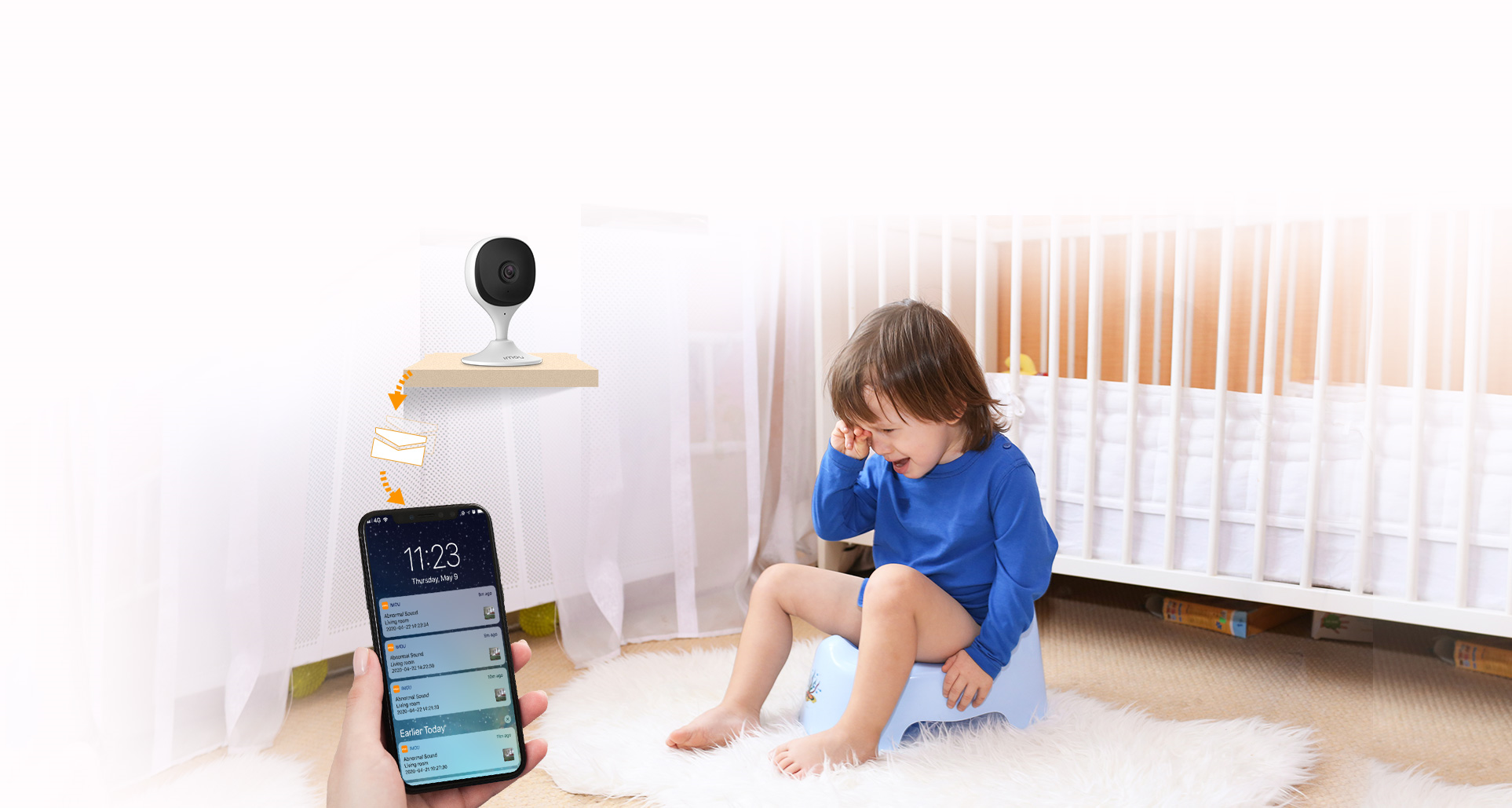 Camara Imou Wi-fi Mod: IPC-C22EP-D 2mpx Microfono Altavoz Sirena