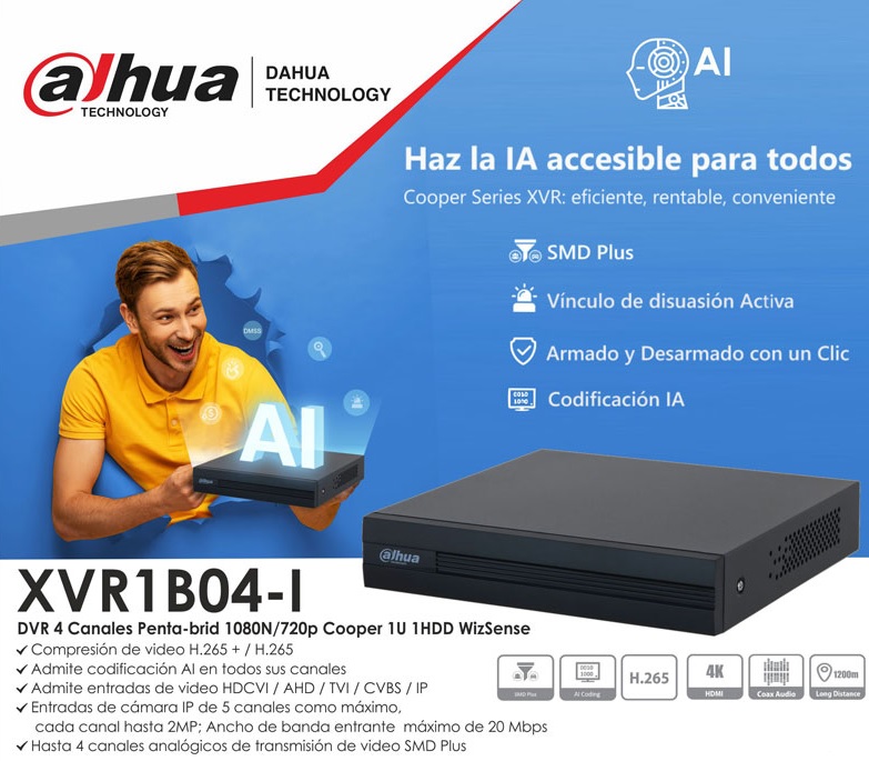 Sistema de 4 Cámaras de Seguridad con INSTALACION incluida!!!