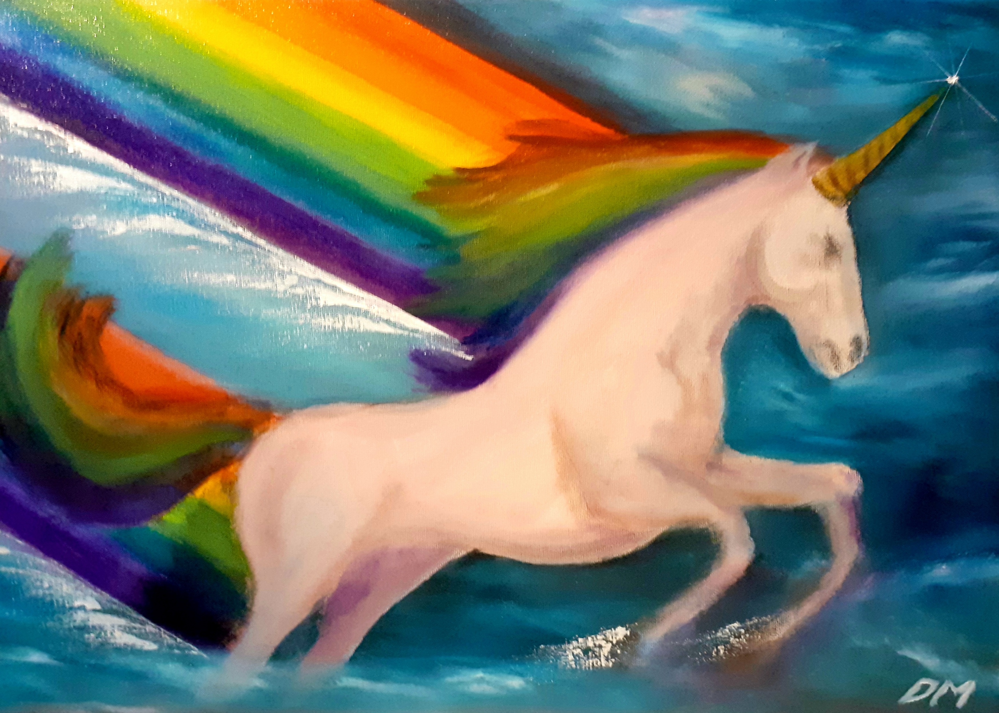 Sparkles, The Rainbow Unicorn