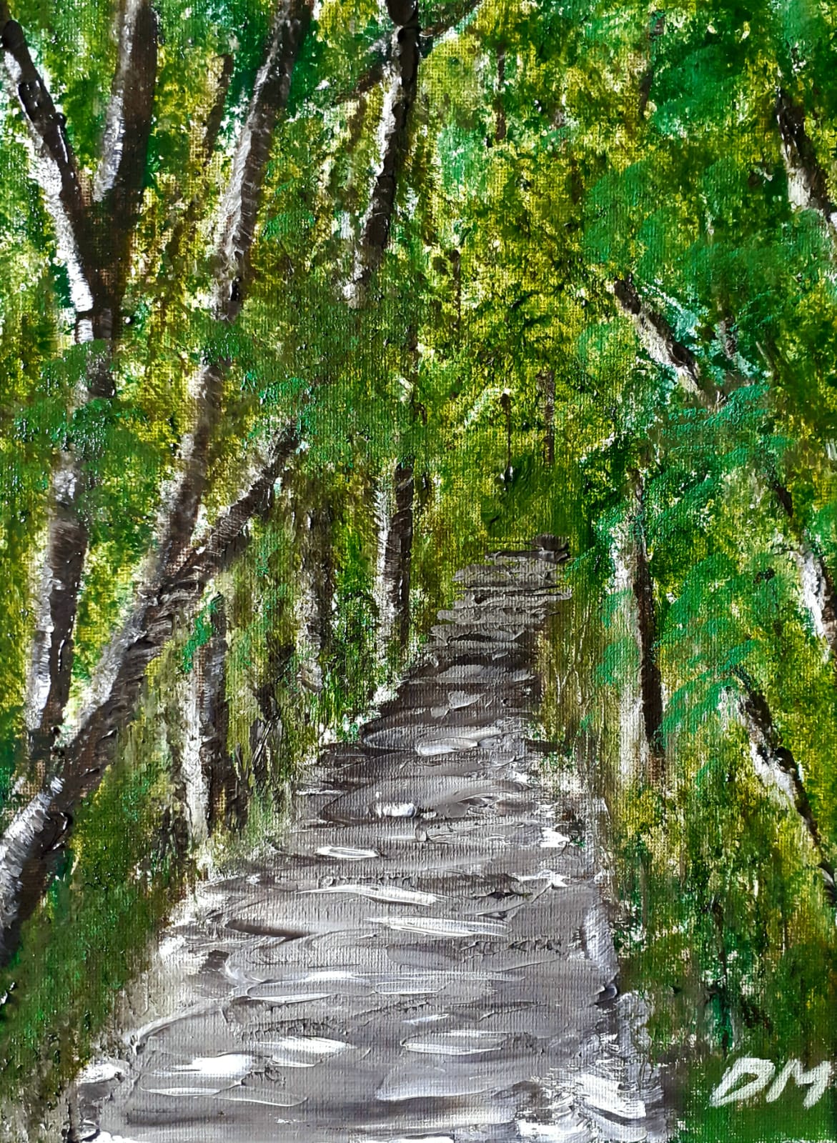 A Path Through The Trees (A4)