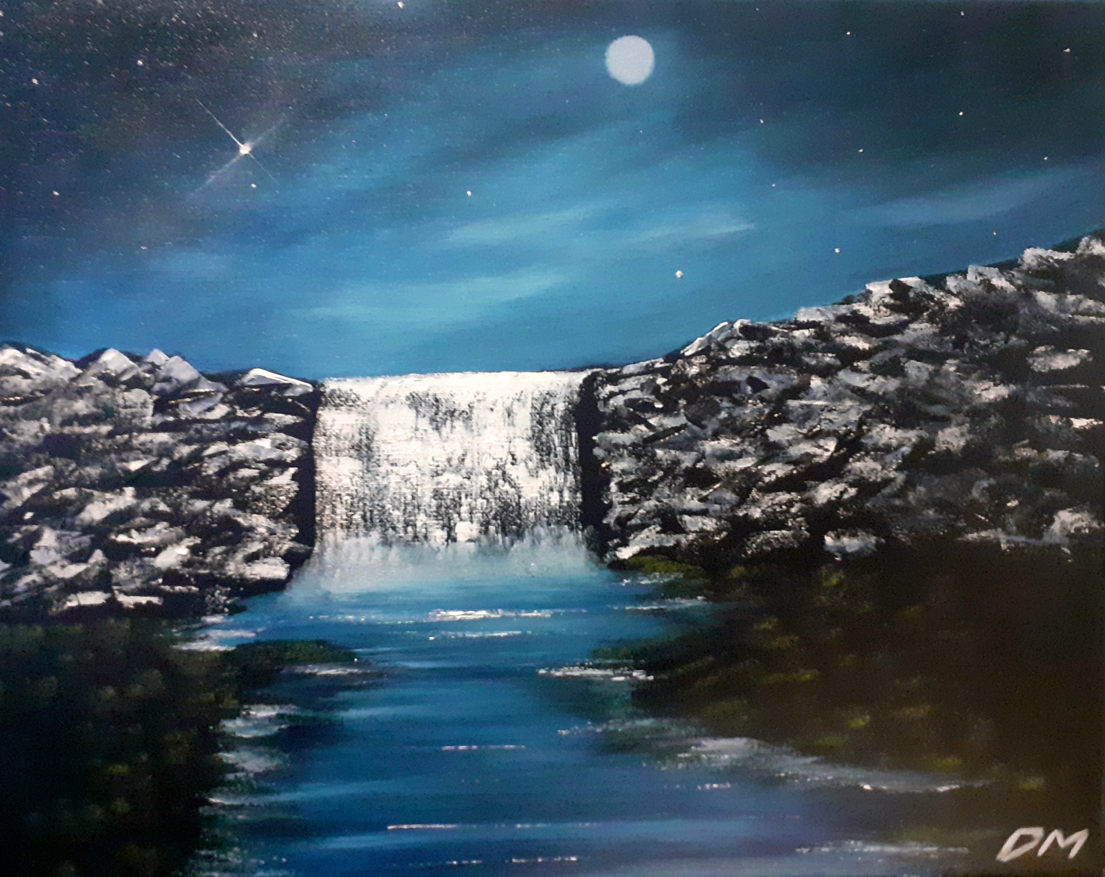 Moonlight Falls