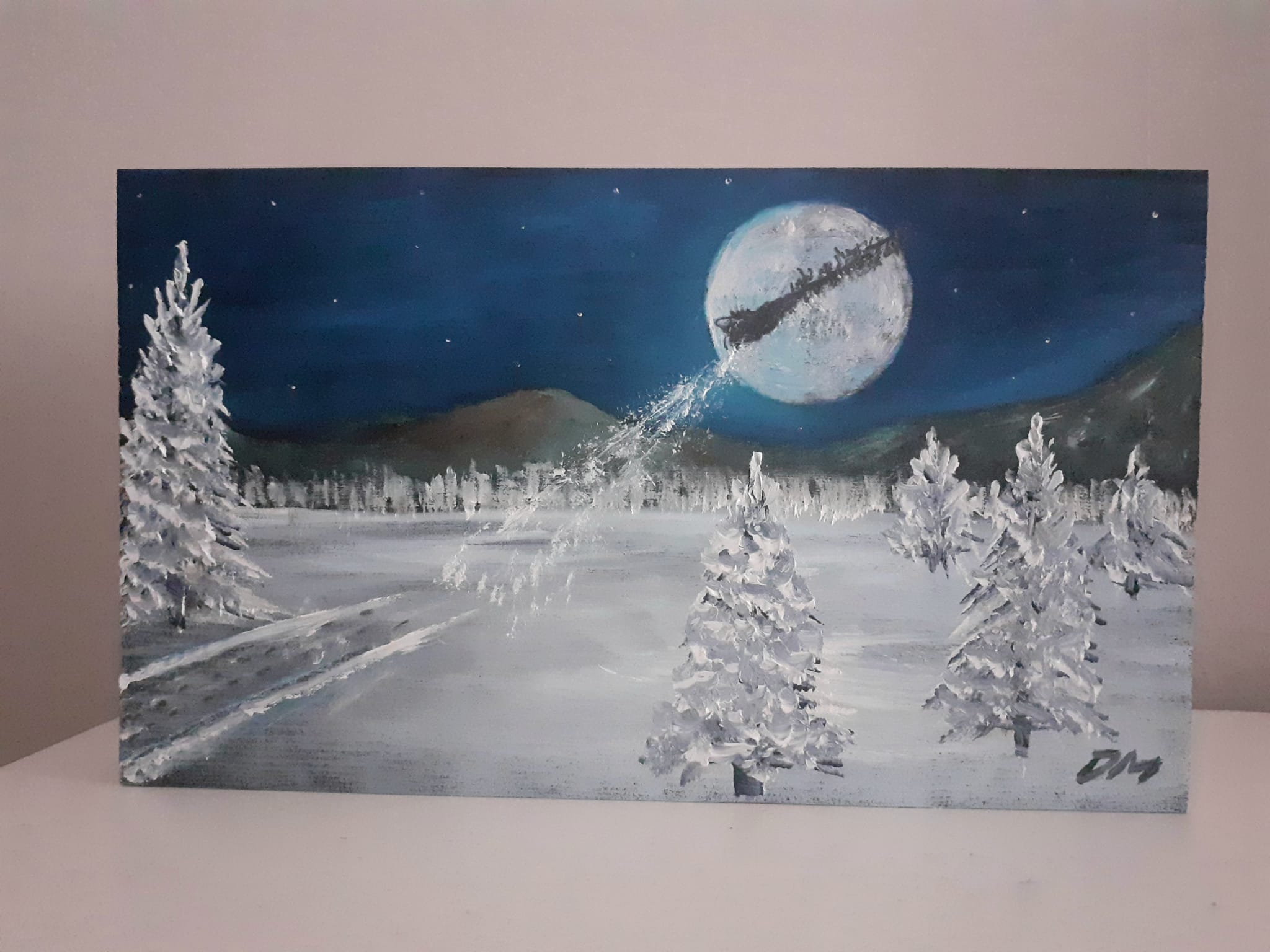Santa Takes Off