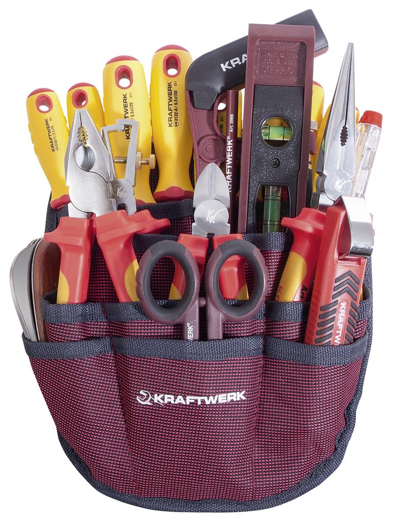 JEU D'OUTILS POUR L'ÉLECTRICIEN TROUSSE