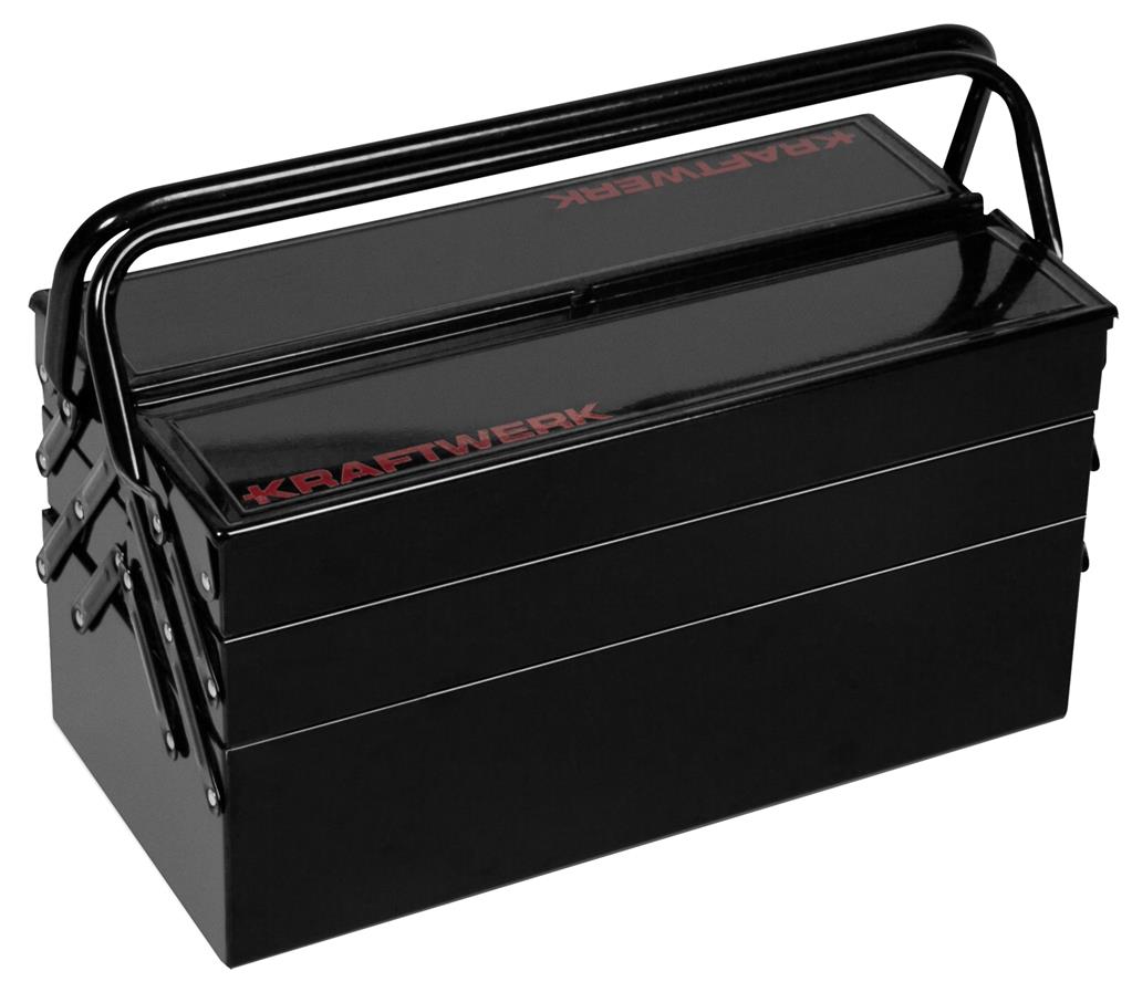 CAISSE D'OUTILS AVEC OUTILS, 1/4" + 1/2", 106 PCS