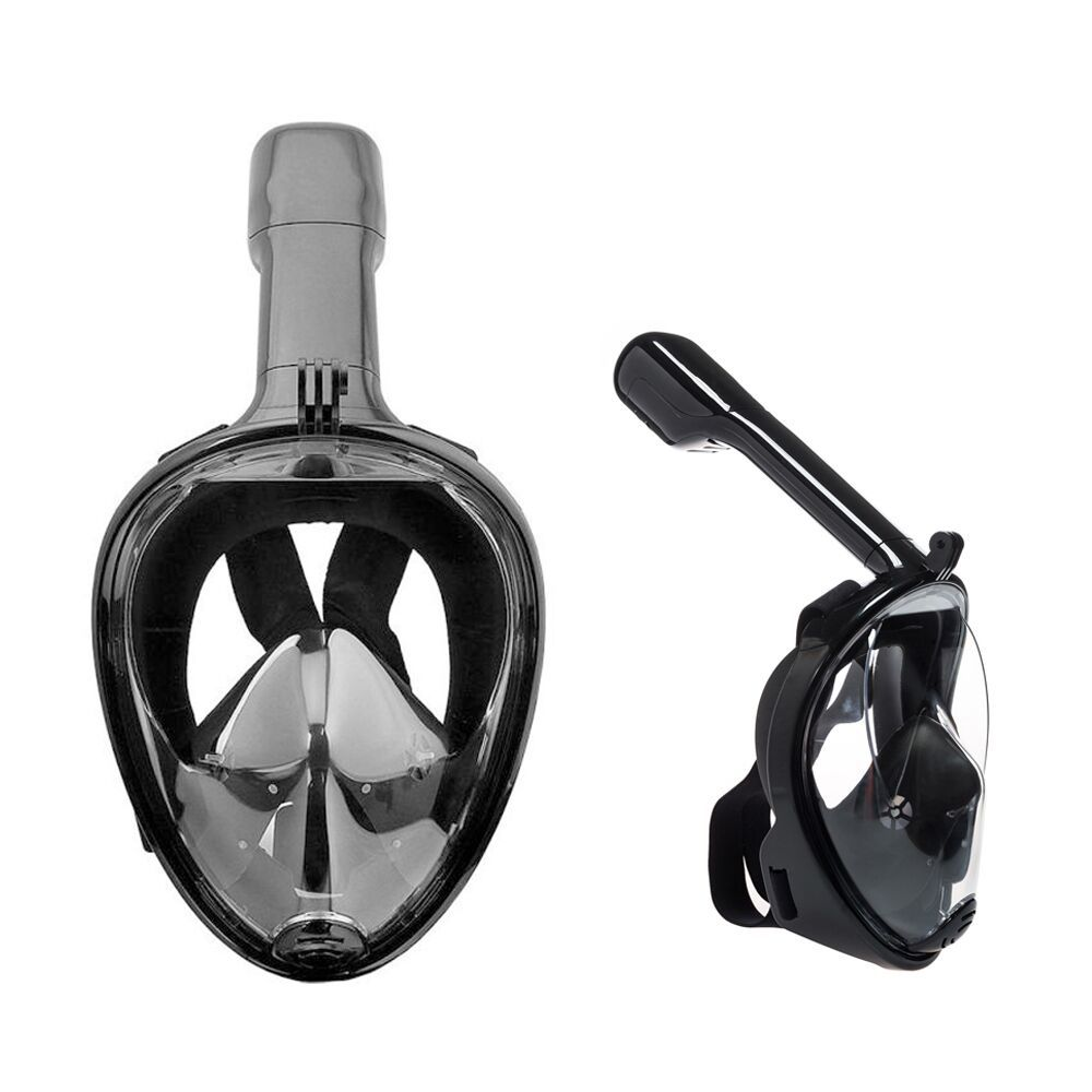 Full Face Diving Mask and Built-in Snorkel